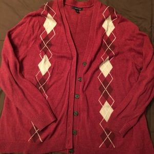 Lands End cardigan sweater